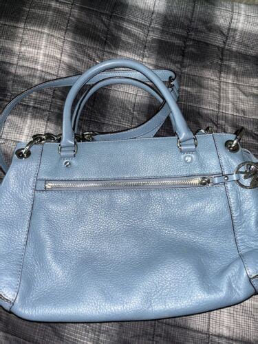 ebay michael kors blue crossbody purse preowned|Michael Kors Crossbody outlet.